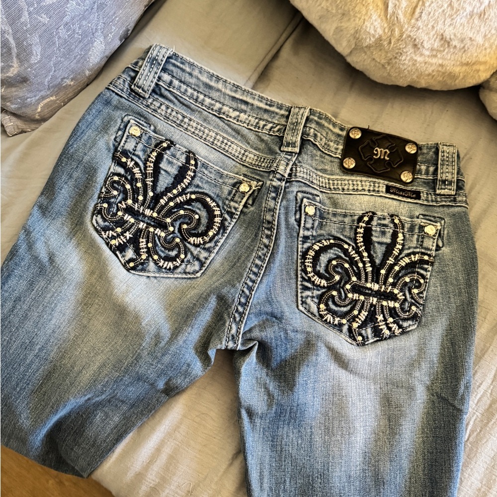 Embellished miss me Blue Jeans